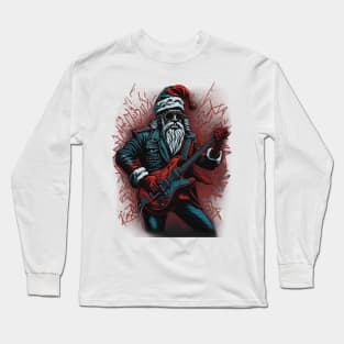 Guitar Santa Long Sleeve T-Shirt